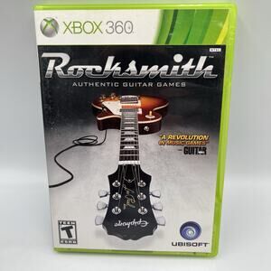 Rocksmith Xbox 360 Tested & Working CIB